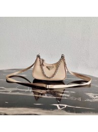 Prada Re-Edition nylon mini shoulder bag 1TT122 apricot JH04993vb27