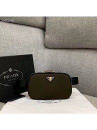 Prada Re-Edition nylon Pocket 82033 dark brown JH05073uB47