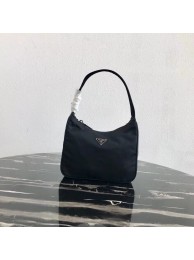 Prada Re-Edition nylon Tote bag MV519 black JH05080SB35