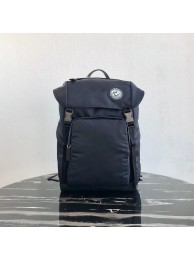 Prada Re-Nylon backpack 2VZ135 black&grey JH05088gC81