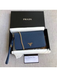 Prada Saffiano Leather Mini Bag 1HZ029 blue JH05470dJ42