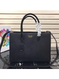Prada Saffiano Leather Tote Large 1BA153 black JH05361mR19