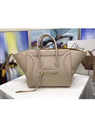 Replica 1:1 Celine LUGGAGE PHANTOM Tote Bag B3372 Light apricot with yellow JH06259td34