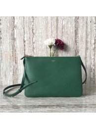 Replica 1:1 Celine Original Leather Shoulder Bag 55421 green JH06224YC47