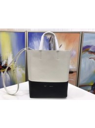 Replica Celine CABAS Tote Bag 3365 Beige with black JH06274Yp41