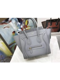 Replica Celine Luggage Micro Original Leather Tote Bag M3308 Light gray JH06203oV69