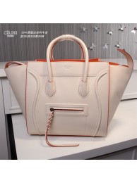 Replica Celine luggage phantom original leather bags 3341 light pink JH06366vJ33