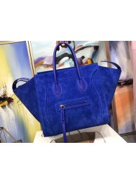 Replica Celine LUGGAGE PHANTOM Tote Bag 3372 blue JH06285jT29