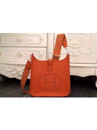 Replica Cheap Hermes evelyne hot style original leather H1188 orange JH01747EJ51
