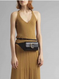 Replica Chloe Original Leather Belt Bag 3S036 black JH08841Qz32