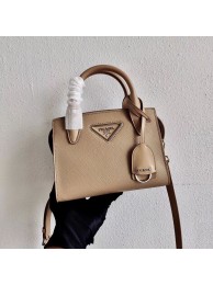 Replica Designer Prada Saffiano leather mini-bag 2BA269 apricot JH04994uT54