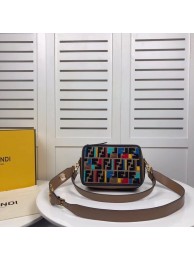 Replica Fashion Fendi CAMERA CASE 8BT287A brown JH08690Wi77