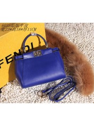 Replica Fashion Newest 2015 Fendi original leather 6035 blue JH08791BC48