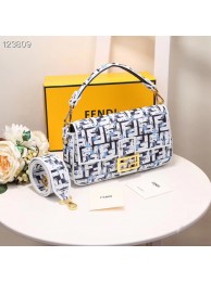 Replica FENDI fabric bag 8BR600 white JH08497nn76