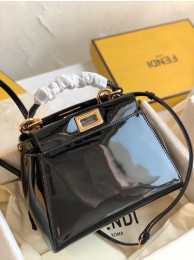 Replica Fendi PEEKABOO REGULAR 8BN290A Black JH08561QF99