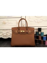 Replica Hermes Birkin 35CM Tote Bag Original Togo Leather BK35 Wheat JH01520Oh34