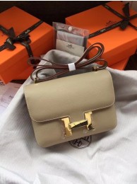 Replica Hermes Constance Bag Epsom calfskin H0713 light gray JH01503za44
