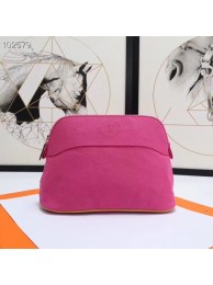 Replica Hermes Cosmetic Bag H3699 Rose JH01328wU61