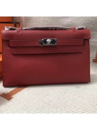 Replica Hermes original epsom leather kelly Tote Bag KL2833 red JH01480dA35