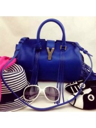 Replica YSL Fringed bag 40992 blue JH08353za44
