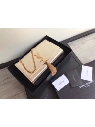 SAINT LAURENT Medium Kate cross-body bag 18831 gold JH07937um78