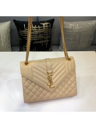 SAINT LAURENT Medium satchel 487206 apricot JH07895DO87