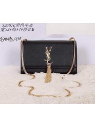 Saint Laurent mini Monogramme Cross-body Shoulder Bag 326076 Black JH07931Au34