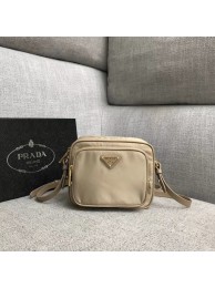Top Copy Prada Nylon Shoulder Bag 82022 apricot JH05156po42