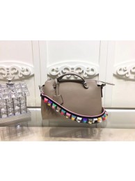 Top Fendi BY THE WAY A2689 Tote Bag Light gray JH08742oA83