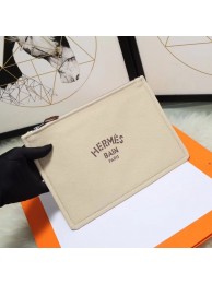 Top Hermes Cosmetic Bag H3700 Off White JH01302oA83