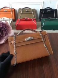 Top Hermes Mini Kelly Tote Bag Epsom leather 1707 camel JH01538xs20