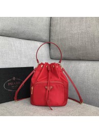 Top Prada Re-Edition nylon Tote bag 81166 red JH05151GK50